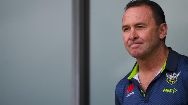 Ricky Stuart doesn’t want to be a part of this club. Photo: AAP Image/Lukas Coch