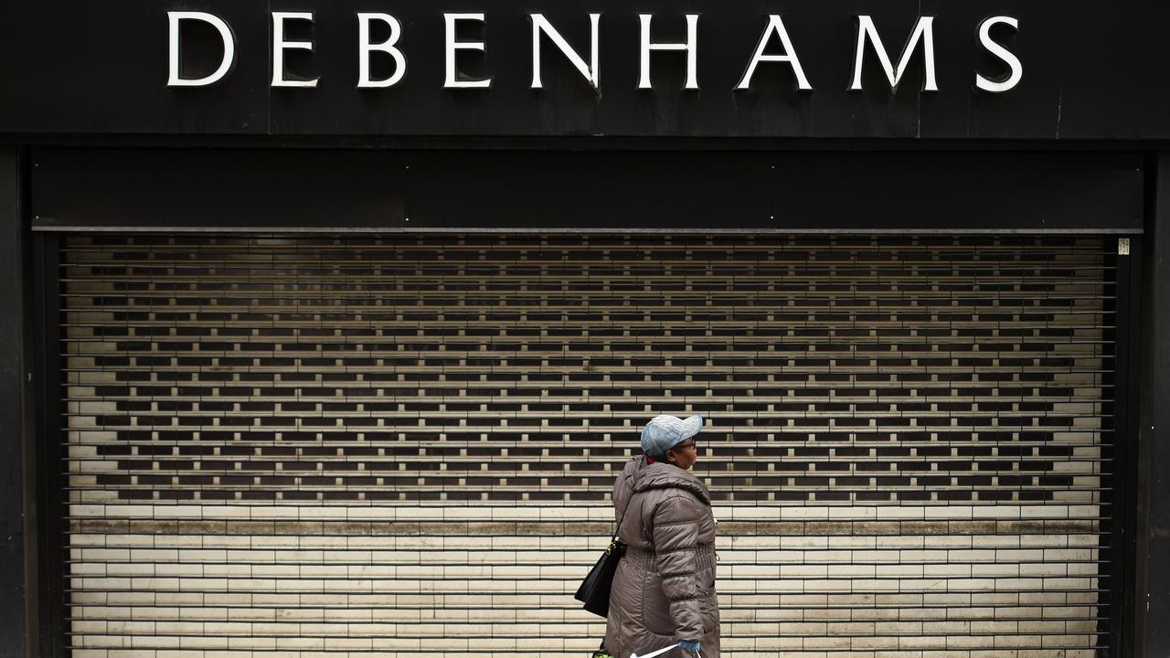 All Debenhams department stores in the UK have closed, including this branch in Manchester. Picture: Oli Scarff/AFP