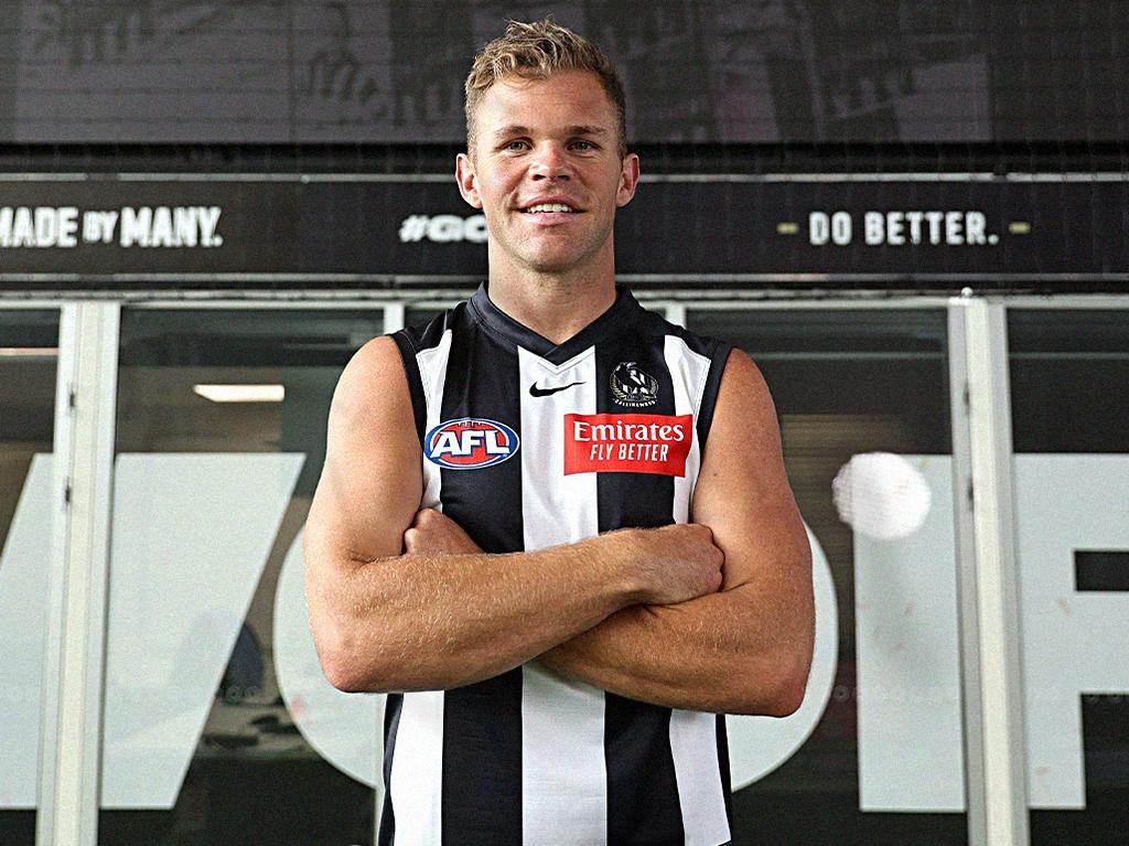 Dan Houston will face Port Adelaide in round 1. Picture: Collingwood FC