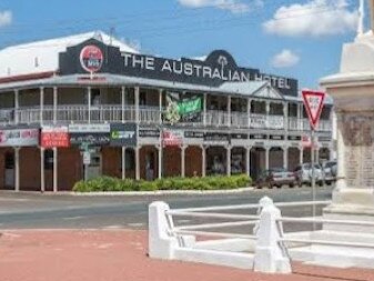 A mother-of-four has been convicted of 36 offences after threatening multiple people with a knife at the Australian Hotel in Murgon, violently bashing a random person outside the pub and going on to commit other offences.