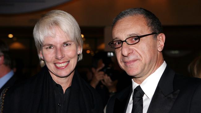 Joseph Gersh and former Westpac CEO Gail Kelly at The Sydney Institute’s 20th Anniversary Dinner.