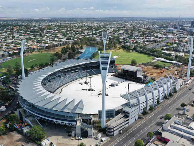 Geelong’s Stadium. Picture: Alan Barber