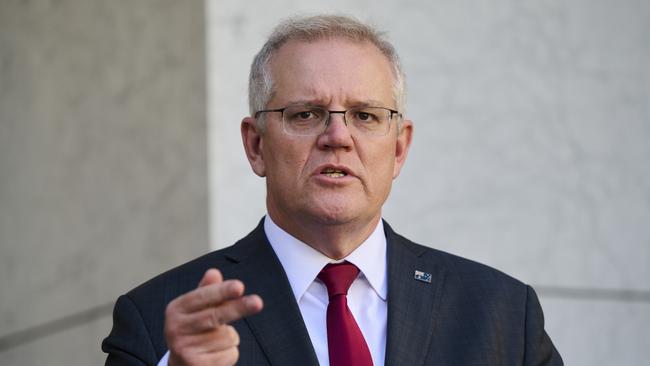 China wants to dominate the Indo-Pacific and will “bend the rules” of economics, trade and sovereign borders to do so, former prime minister Scott Morrison has warned. Picture: Rohan Thomson/Getty Images