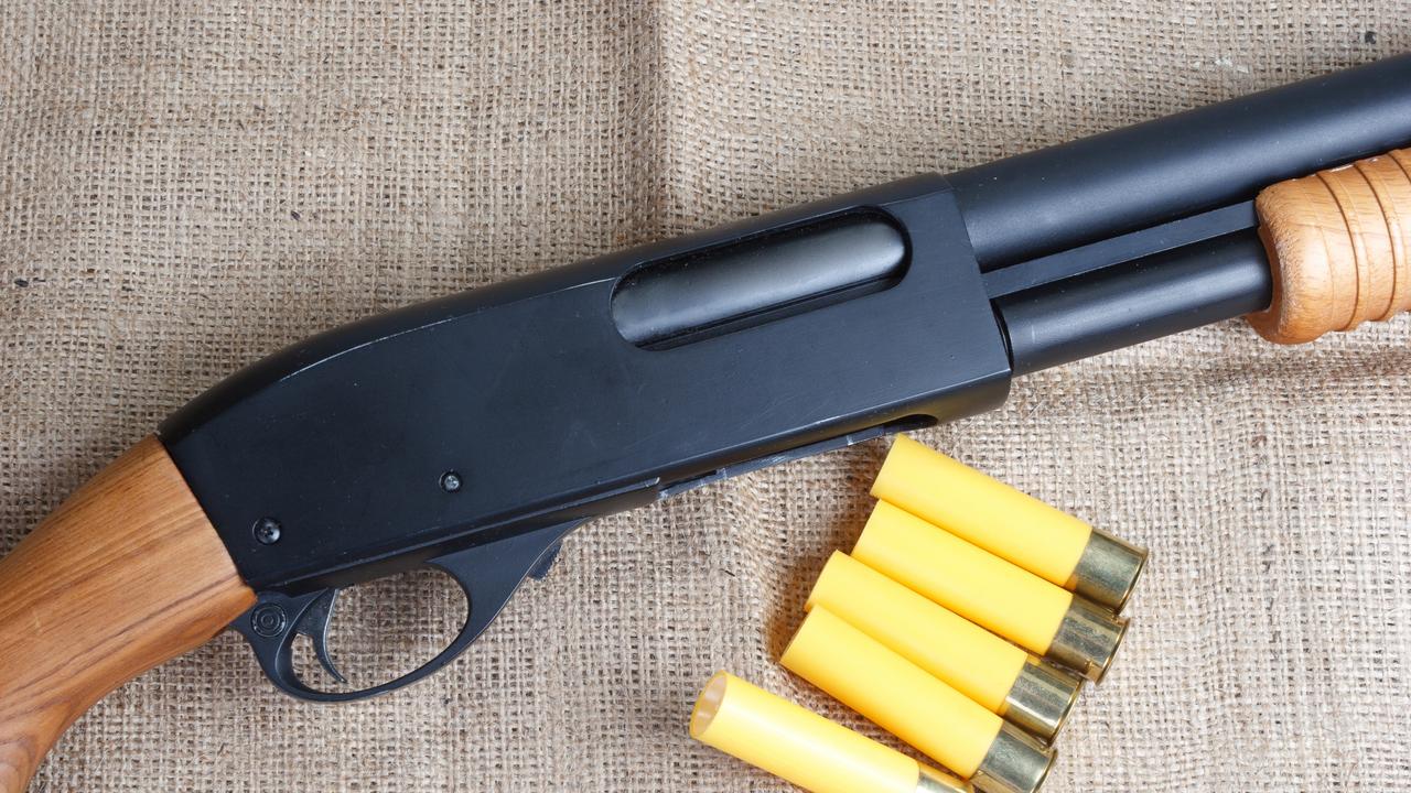 Guns and ammunition were found at a Banana man’s house.