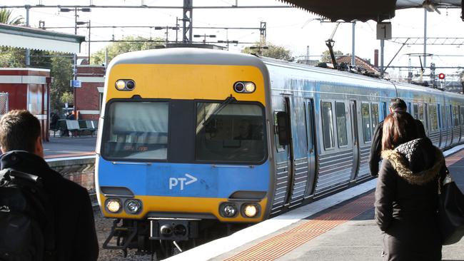 The teen was assaulted outside Caulfield Station on Sunday. Picture: David Crosling