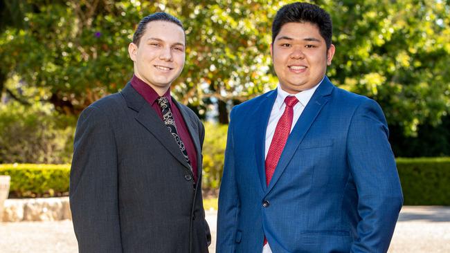 Emmet Busuttil 19, Gavin Tchong, 18. Picture: Christian Gilles