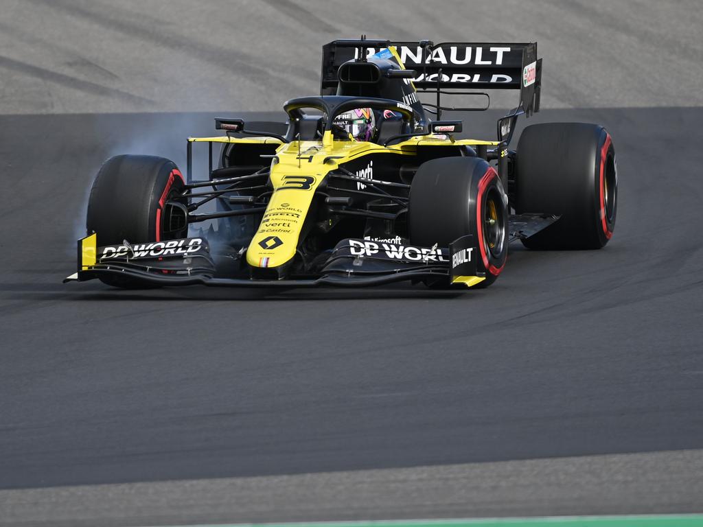 Daniel Ricciardo at the Eifel Grand Prix.