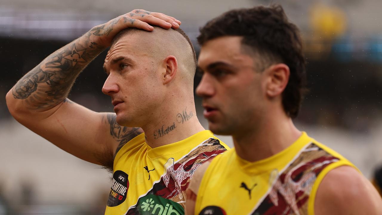 Dustin Martin of the Tigers. Picture: Robert Cianflone/Getty Images