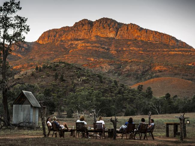 Arkaba Homestead has views for miles. Photo: Paul Bester