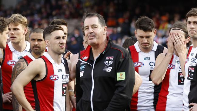 The Saints were eliminated early in September. Picture: Darrian Traynor/AFL Photos/via Getty Images