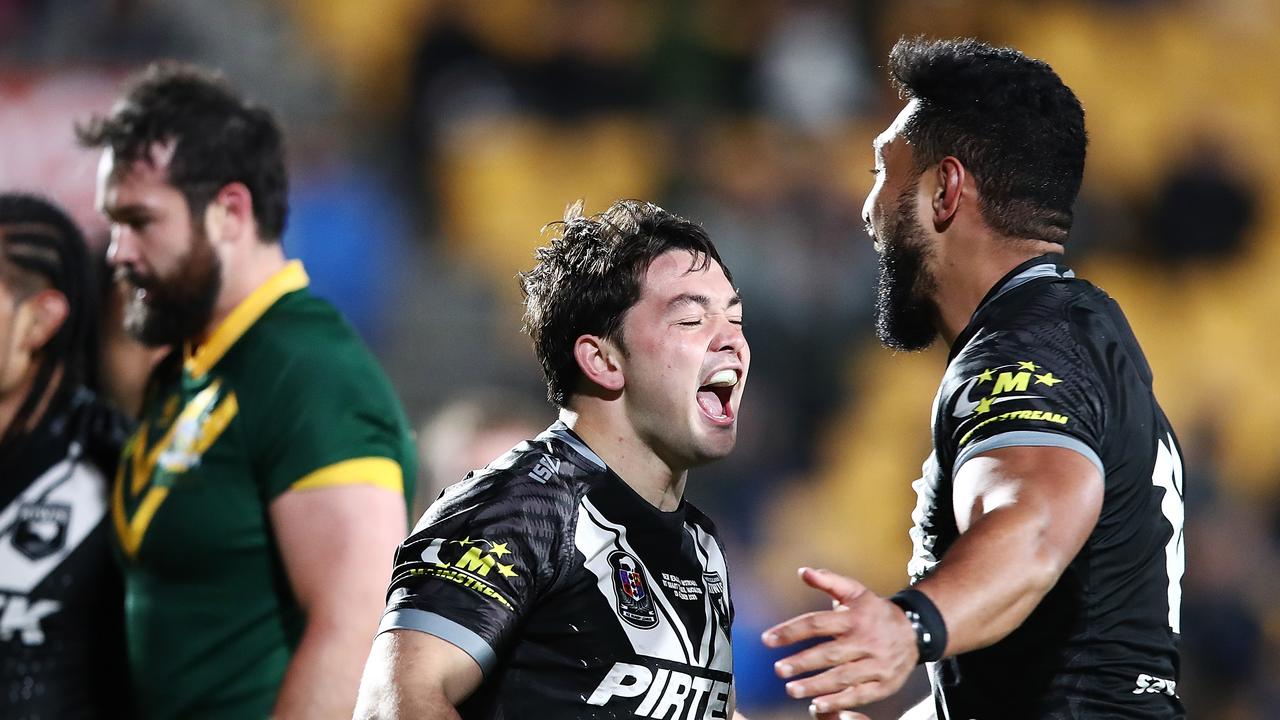 Brandon Smith was outstanding on debut for the Kiwis.