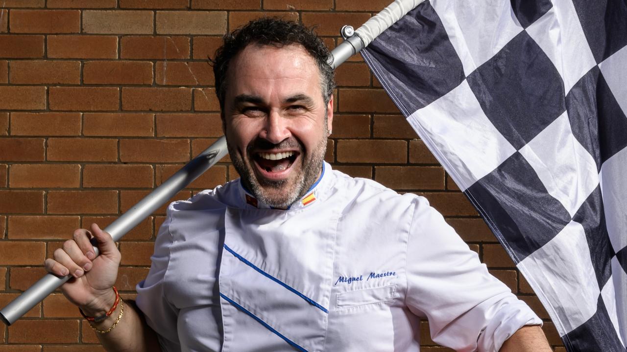 Miguel Maestre will take the reins of rebooted Ready, Steady, Cook to tackle the tricky Friday night spot. Picture: James Gourley/Getty