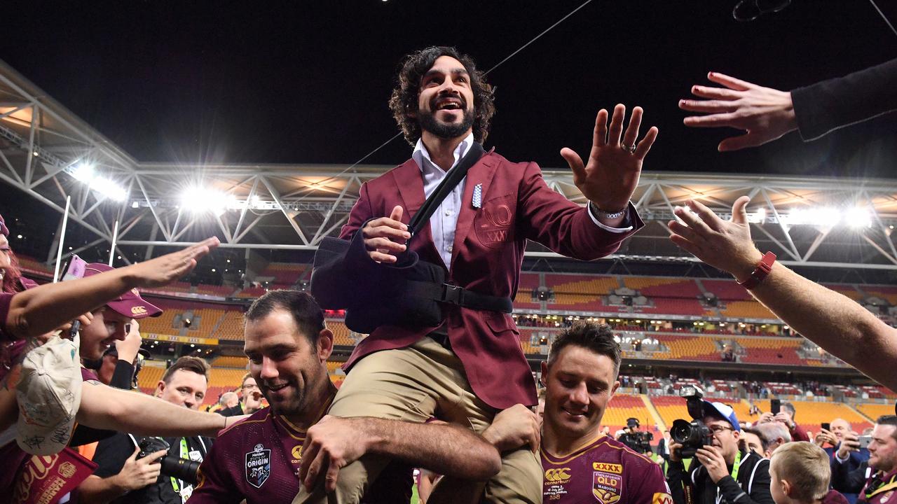 Johnathon Thurston is going into the NRL Hall of Fame. (AAP Image/Dave Hunt)