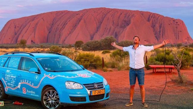 Wiebe Wakker completed the World’s longest journey in an electric car. 