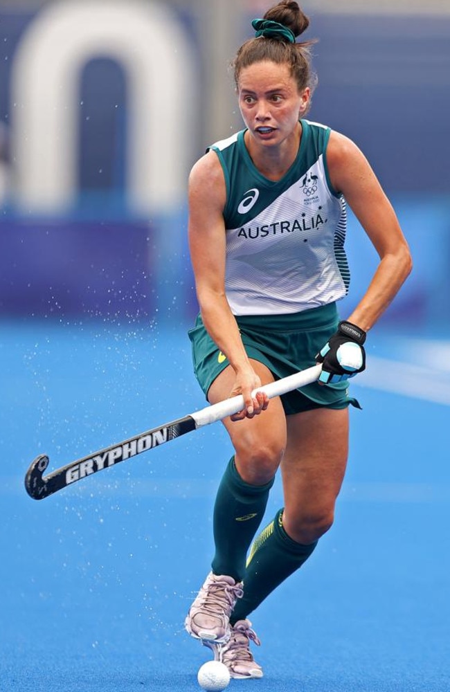 Brooke Peris at the Tokyo 2020 Olympics. (Photo by Francois Nel/Getty Images)