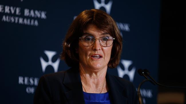 RBA governor Michele Bullock began the rate cutting cycle in February. Picture: NewsWire / Nikki Short