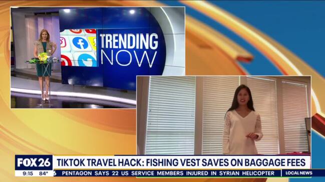 Fishing Vest TikTok Travel Hack Could Save You Money on Baggage