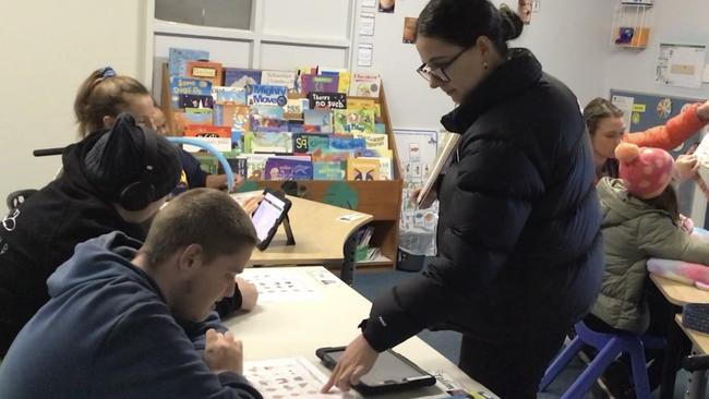 City girl Nicola Markovic is hoping to get a teaching role in the country, after spending 10 weeks on placement at Port Lincoln Special School. Picture: supplied