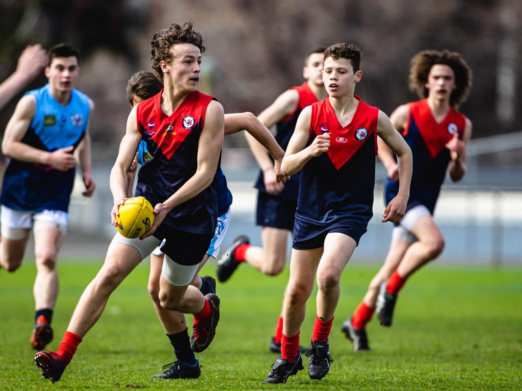 STJFA Grand Finals: North Hobart v Lindisfarne U14A1 Anthony Volta, North Hobart Picture: Linda Higginson