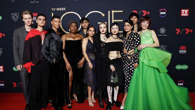 The cast of Heartbreak High. Picture: Sam Tabone/Getty