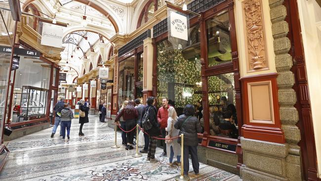 It is alleged the actions of Block Arcade managing director Grant Cohen completely destroyed the Hopetoun Tea Rooms project. Picture: Alex Coppel