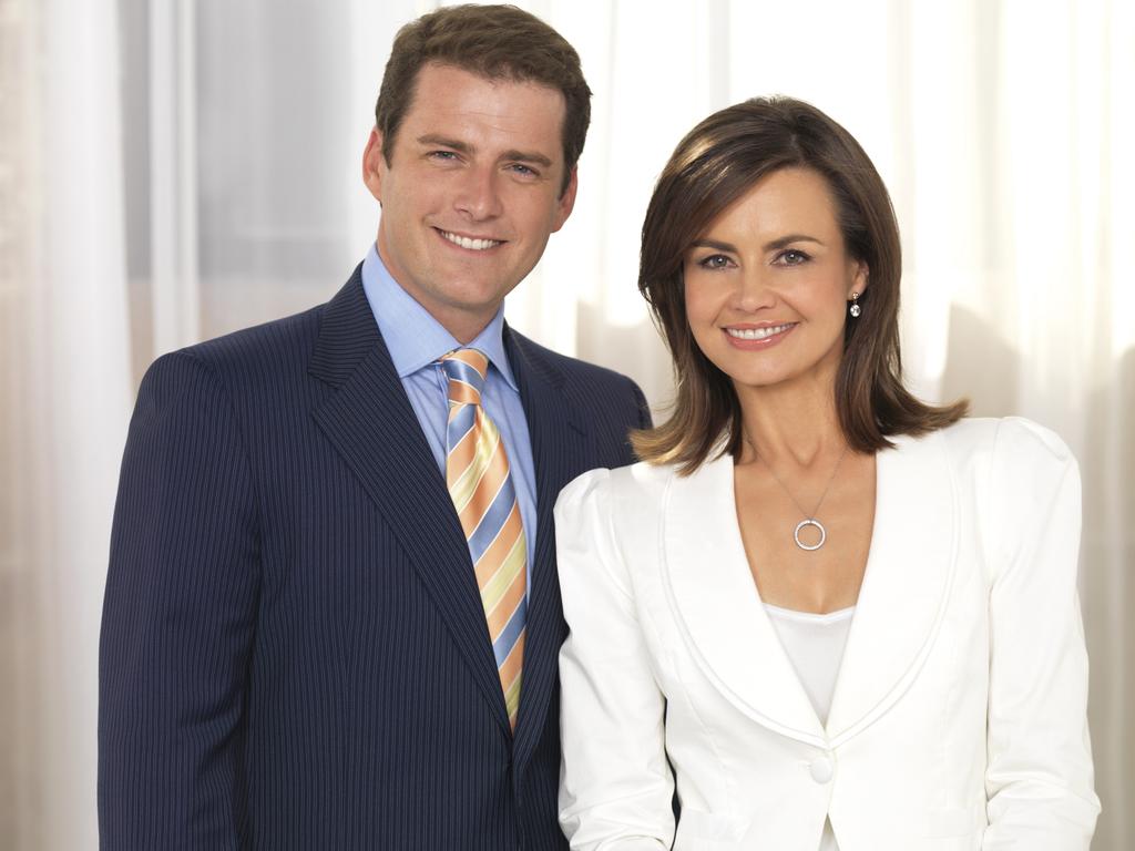 Former Today Show co-hosts Karl Stefanovic and Lisa Wilkinson in 2007. Picture: It Wasn't Meant To Be Like This by Lisa Wilkinson