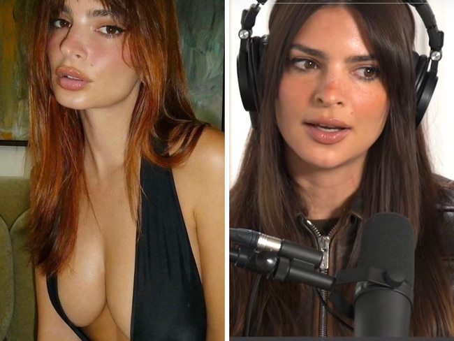 She's opened up about her divorce. Picture: Instagram/Emily Ratajkowski