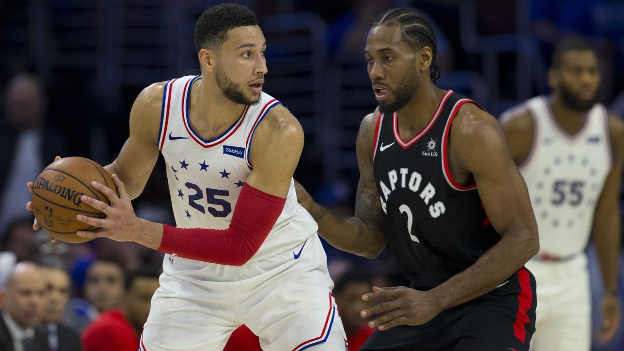 NBA playoffs 2019 Ben Simmons speaks before game four Philadelphia 76ers v Toronto Raptors Herald Sun