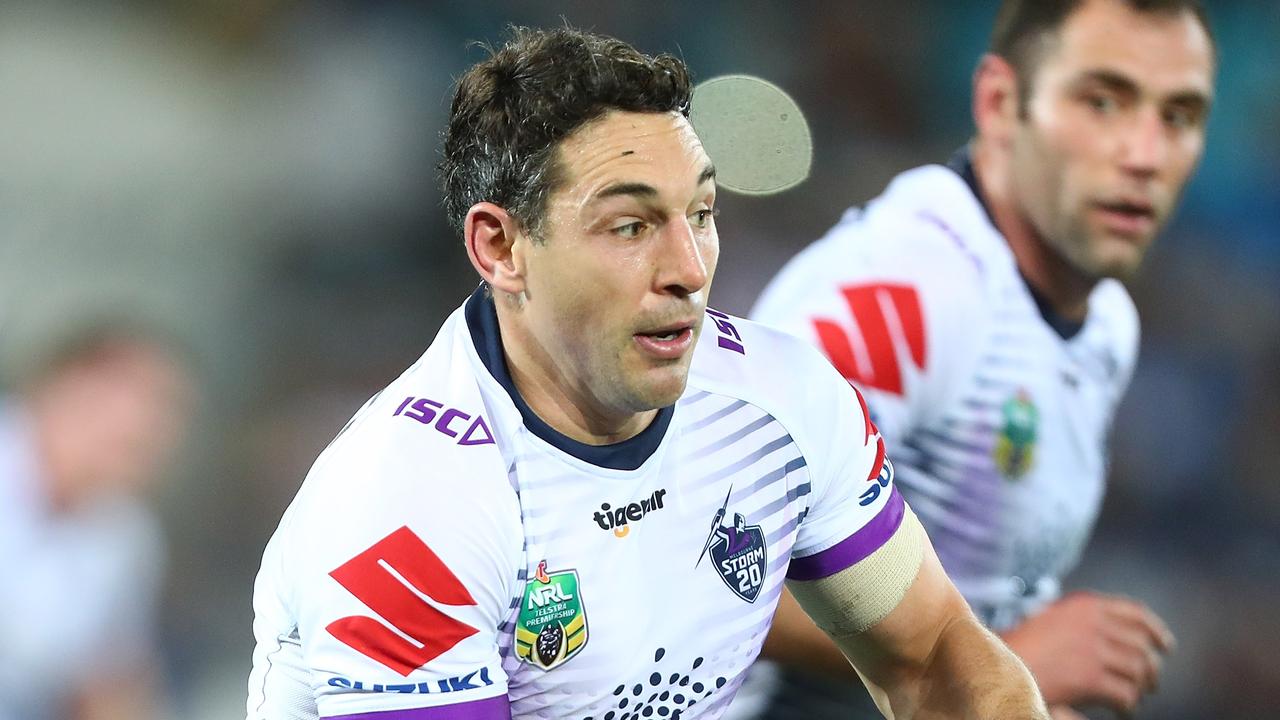 Billy Slater recorded career-high run metres in his final game in Queensland.