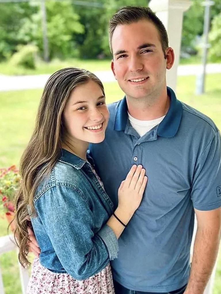 Davy Lloyd and Natalie Baker Lloyd were killed on Thursday evening. Picture: AFP