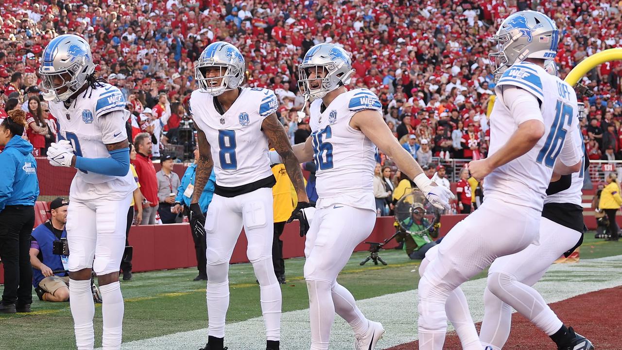 The Lions scored the first touchdown of the game. (Photo by Ezra Shaw/Getty Images)