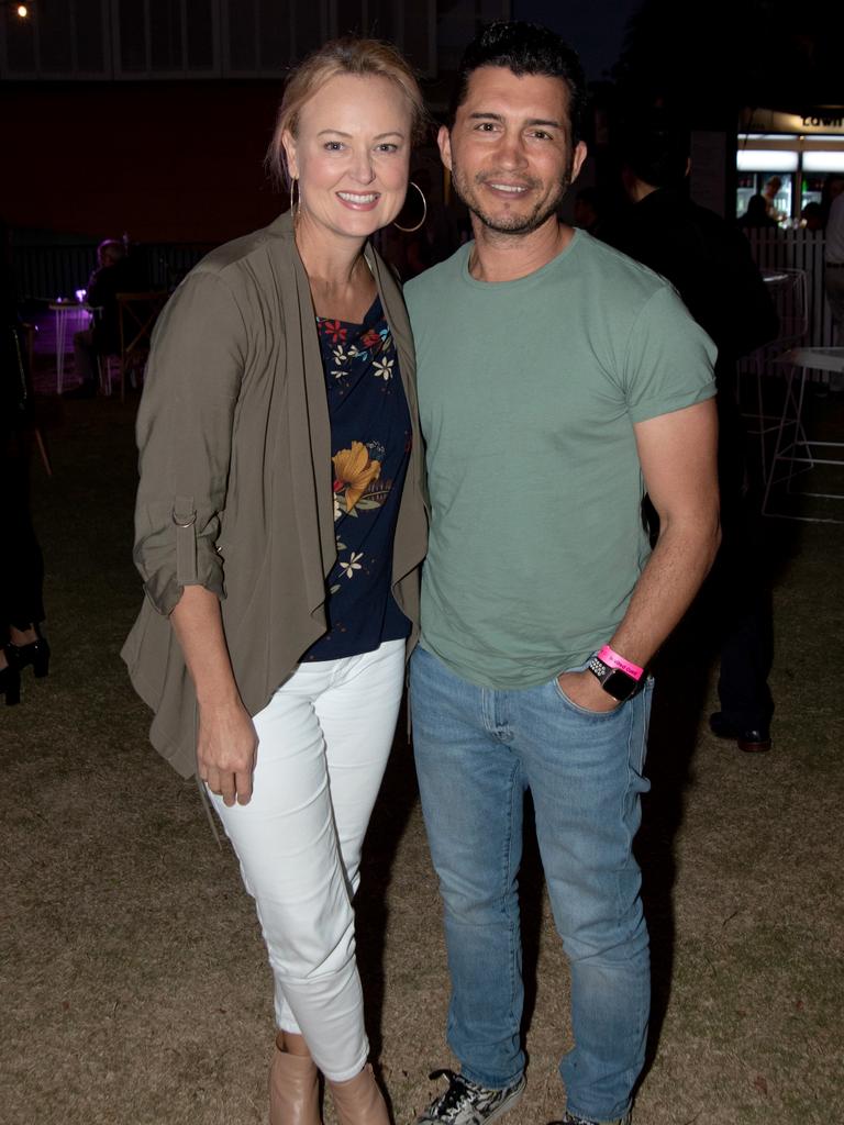 Tracey Vieira and Joey Vieira attend the launch of GAIA at HOTA. Picture: Andrew Meadowcroft.