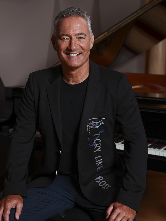 Blue Wiggle Anthony Field, has partnered with Politix to raise awareness about men's health. Picture: Justin Lloyd.