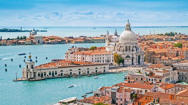 Explore Italy’s most iconic locations, including the canals of Venice.