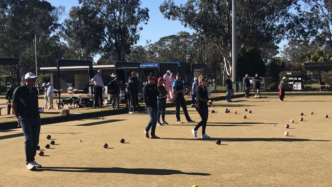 Little Wings charity day at St Johns Park Bowling Club.