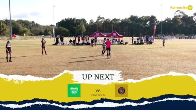 Replay: Souths United v Moreton City Excelsior (U13 girls gold Cup) - Football Queensland Junior Cup Day 3