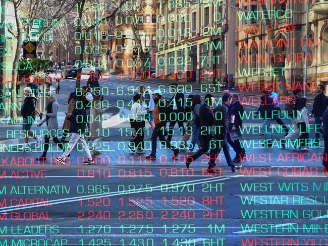 SYDNEY, AUSTRALIA : NewsWire Photos- AUGUST 07 2024. A view of the digital boards at the Australian Stock Exchange at the ASX in Sydney with the US market causing havoc on the Australian Economy. Picture: NewsWire /Gaye Gerard