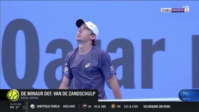 De Minaur fights into Qatar quarters