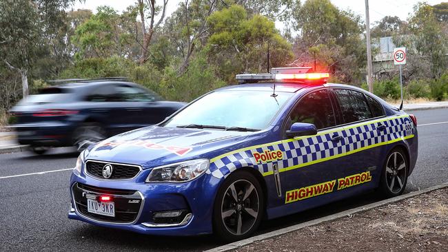 Victoria Police has said road safety remains a priority amid the COVID-19 lockdown. Picture: Ian Currie