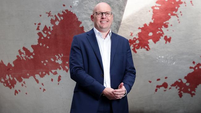 KPMG's chief digital officer John Munnelly said Australia needed to do more to increase the interest in AI among young women. Picture: Jane Dempster