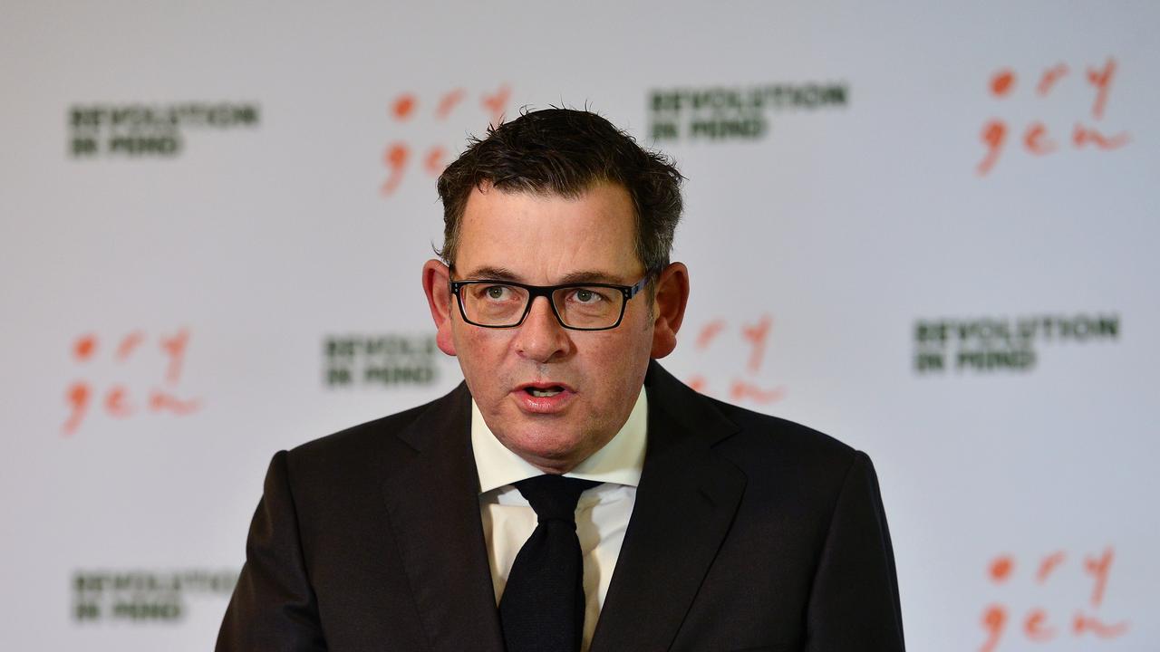 Premier Daniel Andrews waited until November 6, 2019 to announce “all logging in native forests across the state was to stop by 2030. Picture : Nicki Connolly