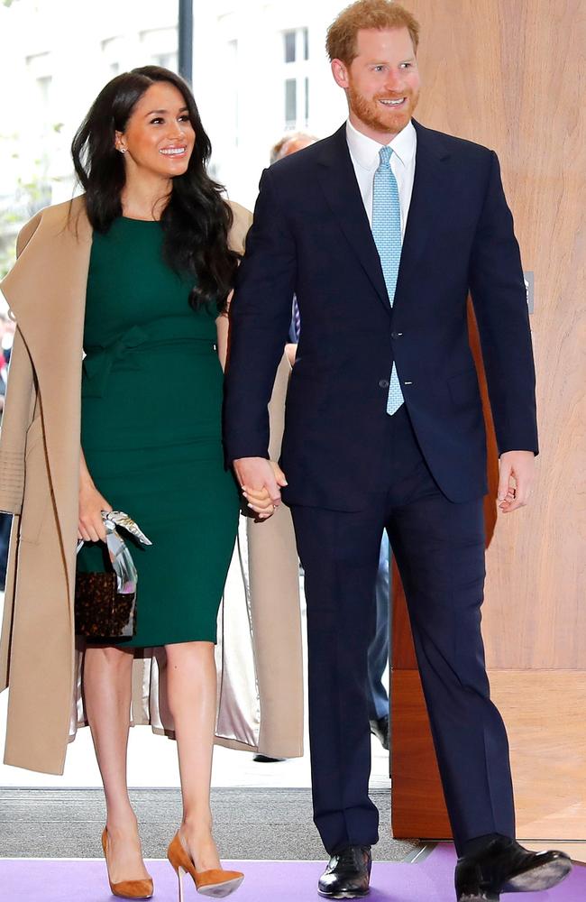 Meghan Markle and Prince Harry are now living in LA. Picture: Tolga Akmen/AFP