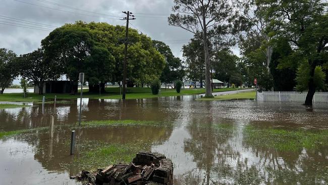 Strong winds and rain are expected on Tuesday into Wednesday. Picture: Meryl Swanson MP Facebook page.