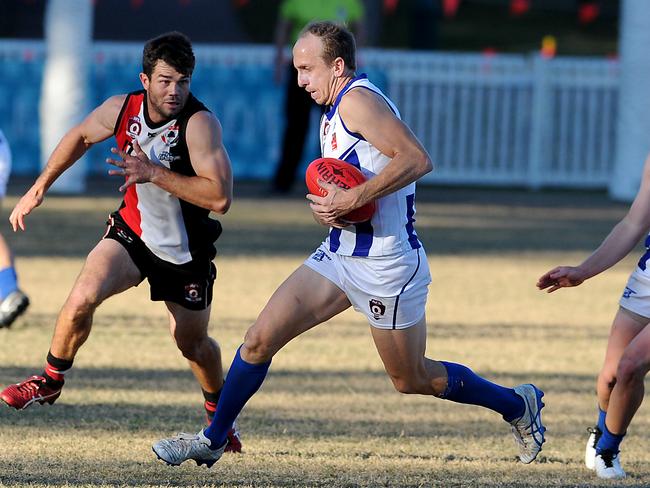 Mt Gravatt player Gavin GroseQAFL game Mt Gravatt v Morningside.Saturday June 19, 2021. Picture, John Gass