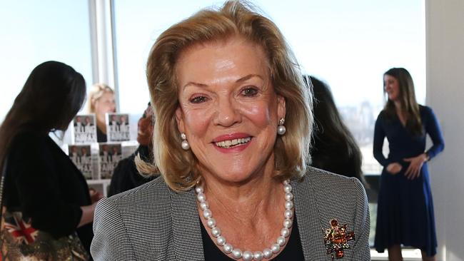 A Liberal donor .... Ros Packer, widow of the late media magnate Kerry Packer. Picture: Toby Zerna