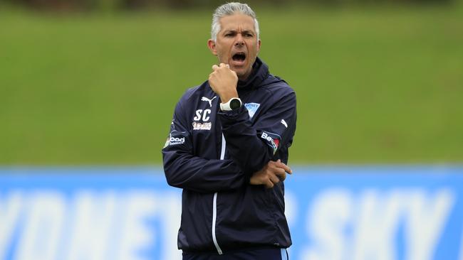 Sydney FC coach Steve Corica. Picture: Getty Images