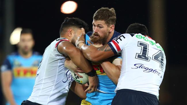 Matthews in action against the Sydney Roosters last July. Picture: Getty Images