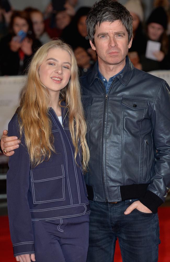 She certainly grew up in a creative household, with Oasis member Noel Gallagher as her father. Picture: Anthony Harvey/Getty Images