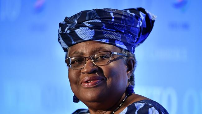 Nigerian former foreign and finance minister Ngozi Okonjo-Iweala. Picture: AFP