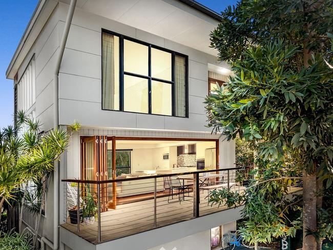 Buyers could get more bang for their buck by looking at Brisbane, like this New Farm home.